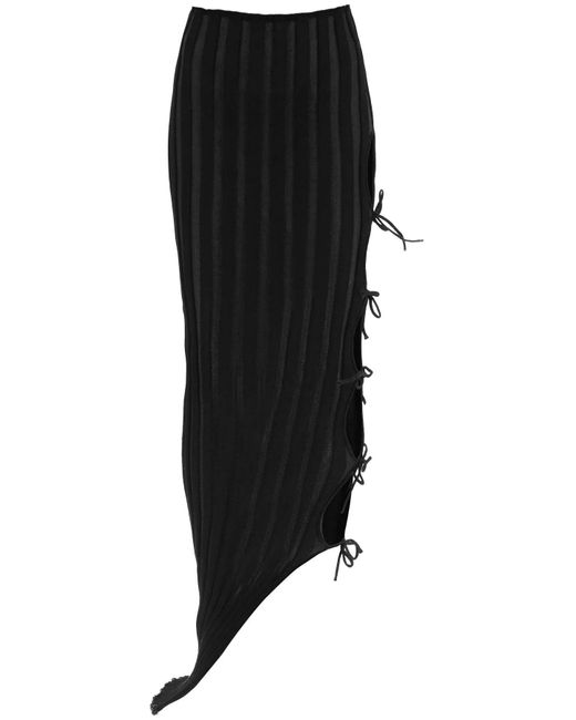 a. roege hove Katrine Long Skirt in Black | Lyst