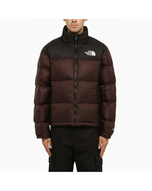 Chocolate brown north face jacket outlet