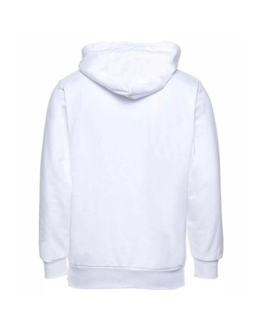 DIESEL Large Bold Logo White Hoodie for Men | Lyst
