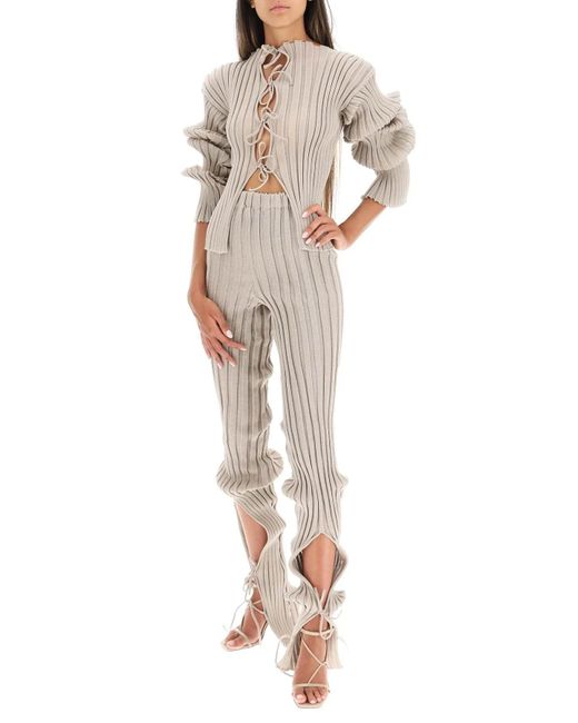 a. roege hove Katrine Cardigan in Natural | Lyst
