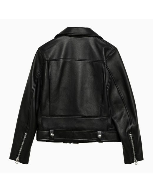 Acne Studios Biker Jacket in Black | Lyst