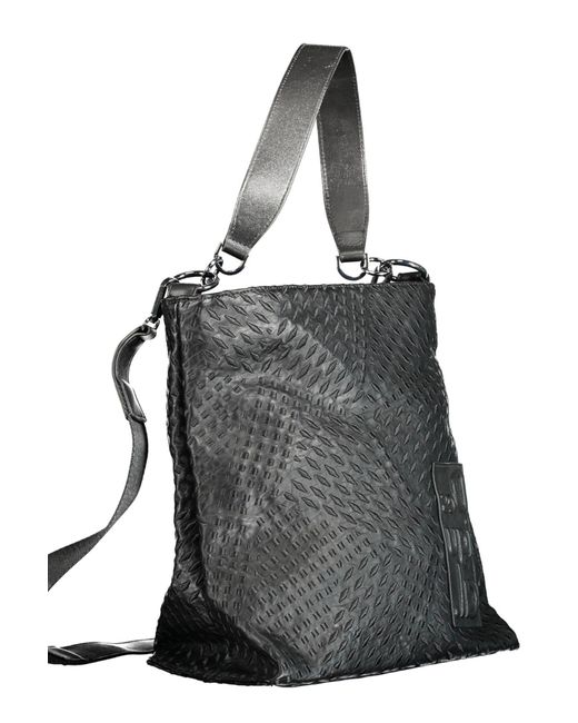 Desigual Black Polyurethane Handbag | Lyst