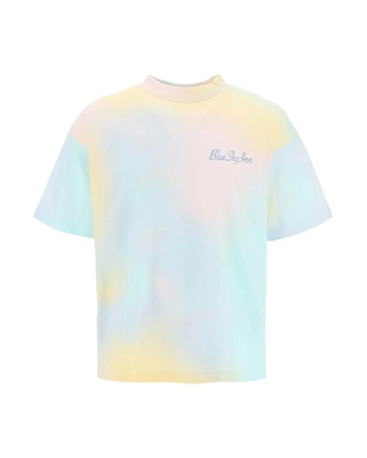 Blue Sky Tie Dye Tee