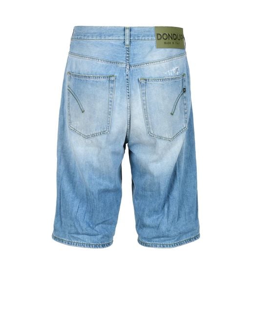 Bermuda di Dondup in Blue da Uomo