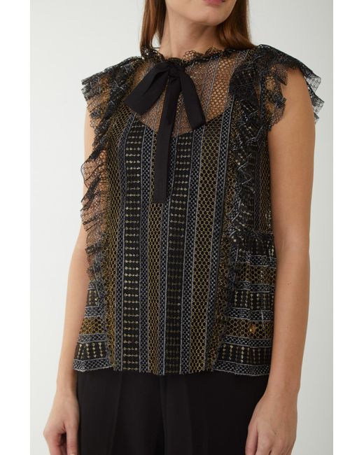 Top di Twinset in Black