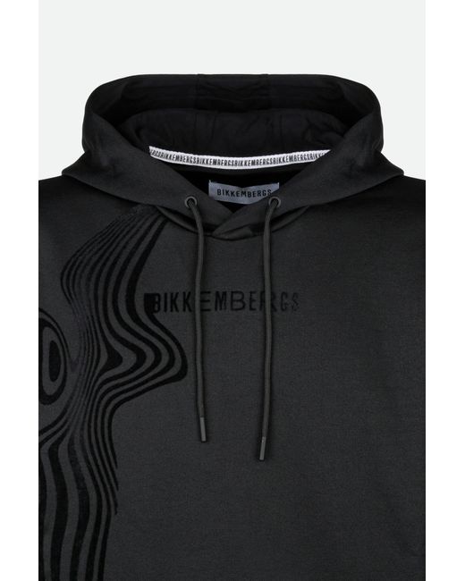 Felpa Nera di Bikkembergs in Black da Uomo