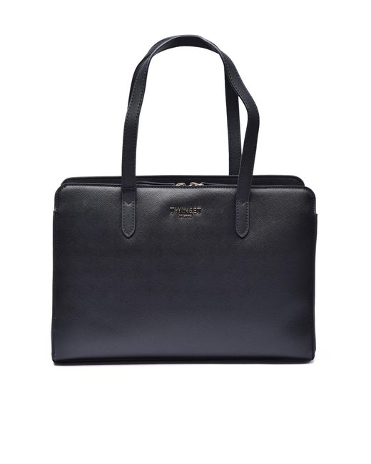 Borsa Tote di Twinset in Black