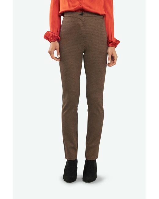 Pantalone Classico Marrone di Patrizia Pepe in Brown
