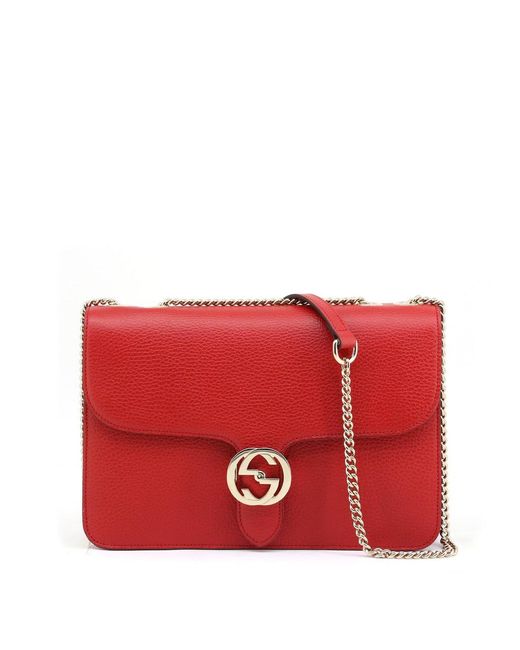 Gucci Crossbody Bags in Red Lyst