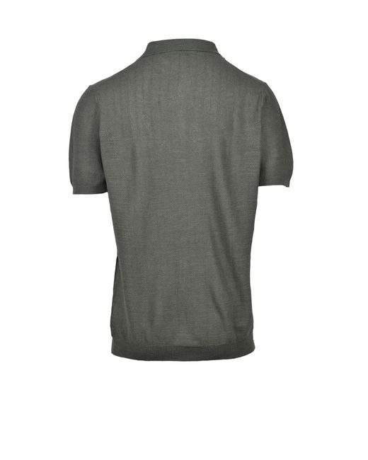 Maglia di PLANET GRID in Blue da Uomo