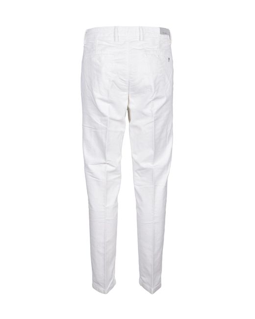 Yan Simmon Pantalone in White für Herren