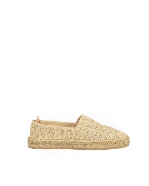 Espadrillas di Eleventy in Natural da Uomo