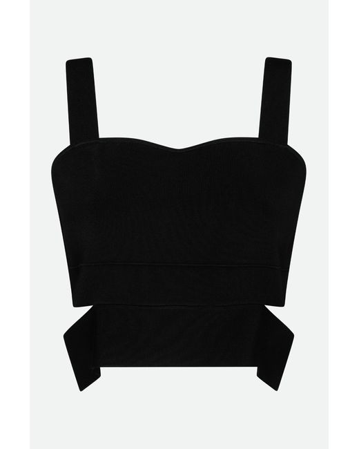 Top Crop Nero di Twinset in Black