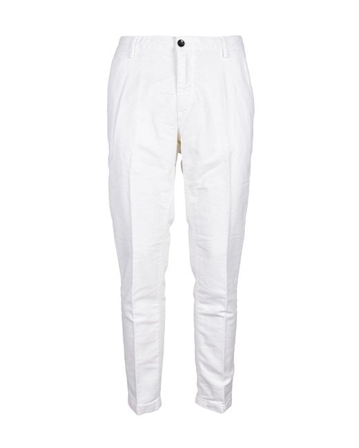 Yan Simmon Pantalone in White für Herren