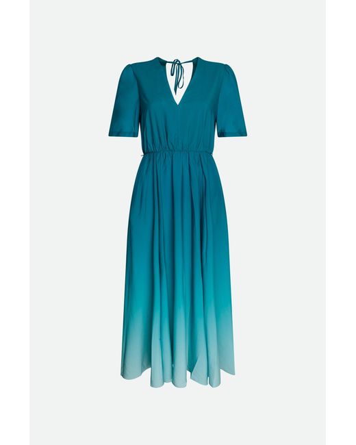 Abito Midi Azzurro di Twinset in Blue