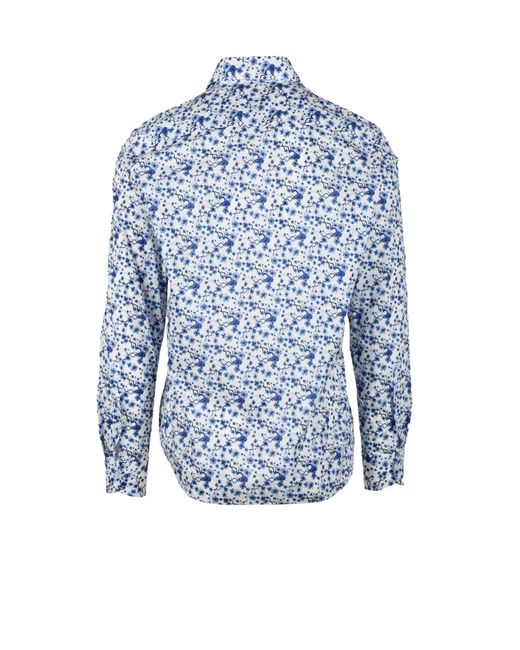 Camicia di Sonrisa in Blue da Uomo