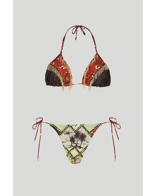 EFFEK F ** K Triangle Bikini Corallini | Lyst