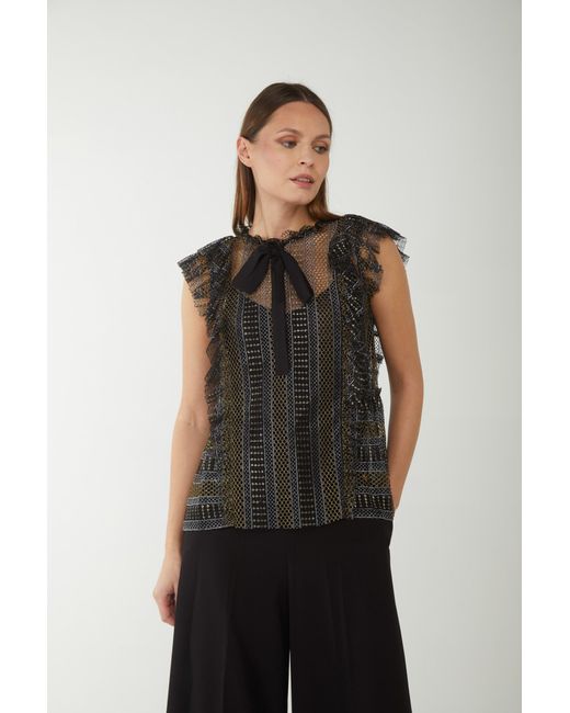 Top di Twinset in Black