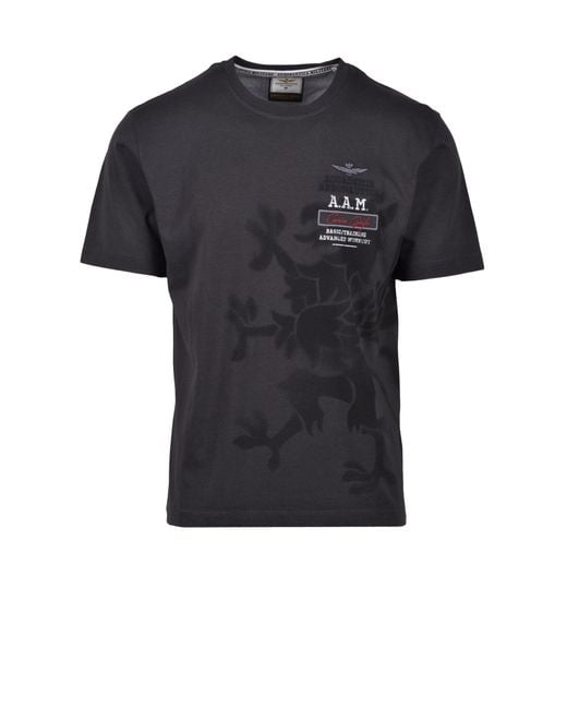Tshirt di Aeronautica Militare in Blue da Uomo
