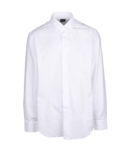 Camicia di Barba Napoli in White da Uomo