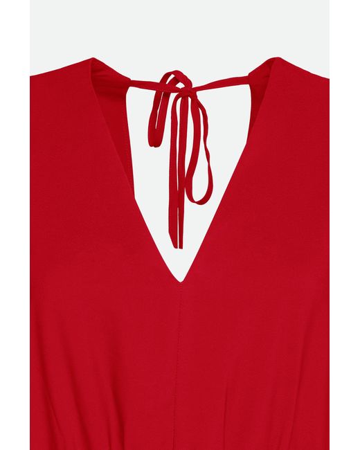 Abito Midi Rosso di Twinset in Red