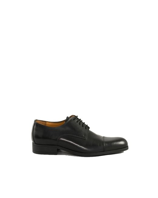 Derby di A.Testoni in Black da Uomo