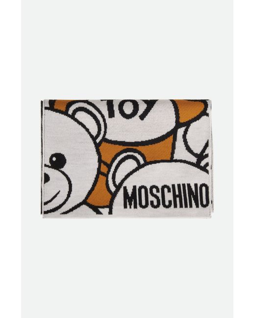 Sciarpa di Moschino in White