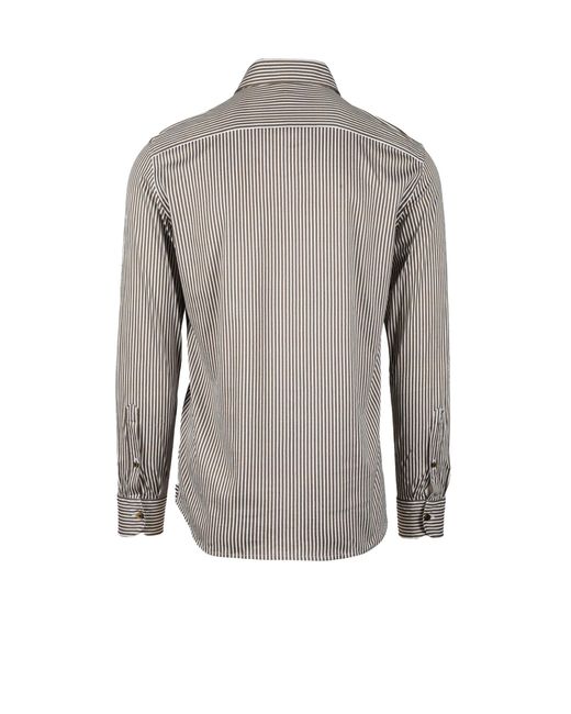 Camicia di Sonrisa in Gray da Uomo