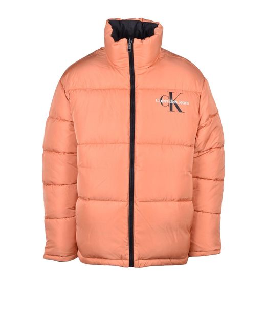 Piumino Ck Reversibile Blu di Calvin Klein in Blue da Uomo
