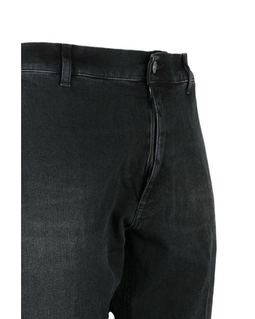Dondup Jeans Jeff Carrot Fit Nero in Black für Herren