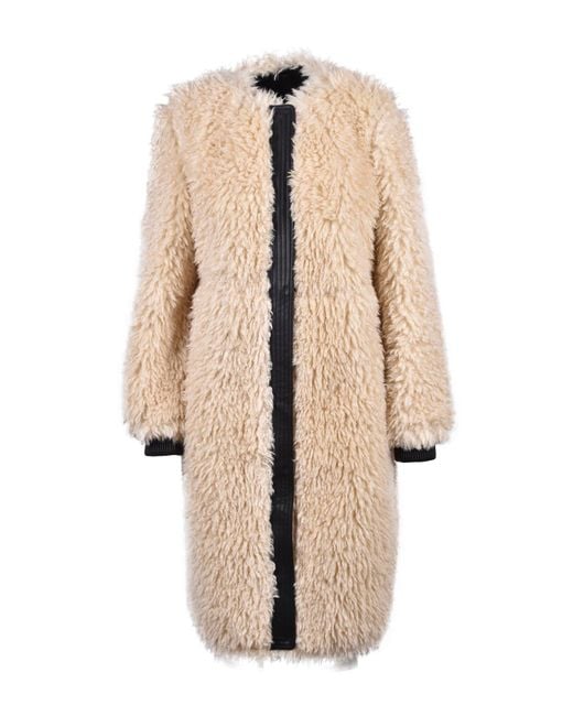 Patrizia Pepe Natural Giaccone Lungo Reversibile