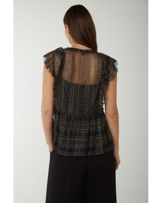 Top di Twinset in Black