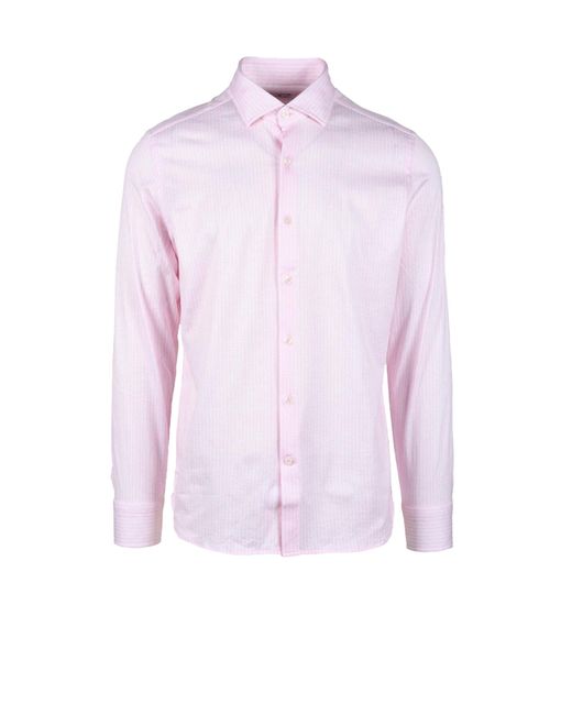 Camicia di Sonrisa in Pink da Uomo