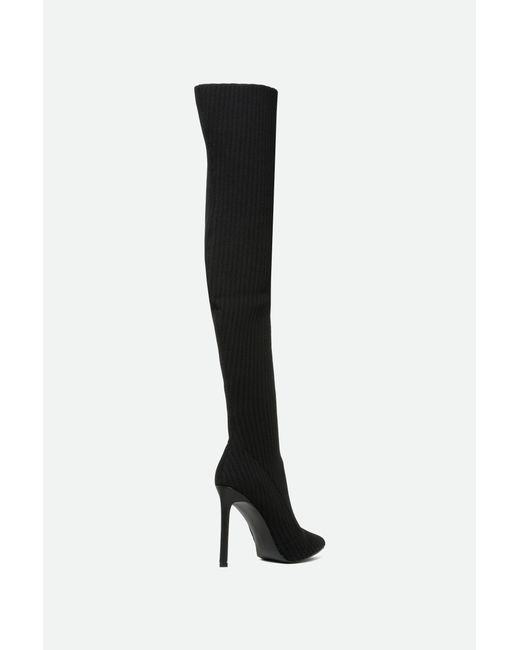 Stivale Alto Nero di Steve Madden in Black
