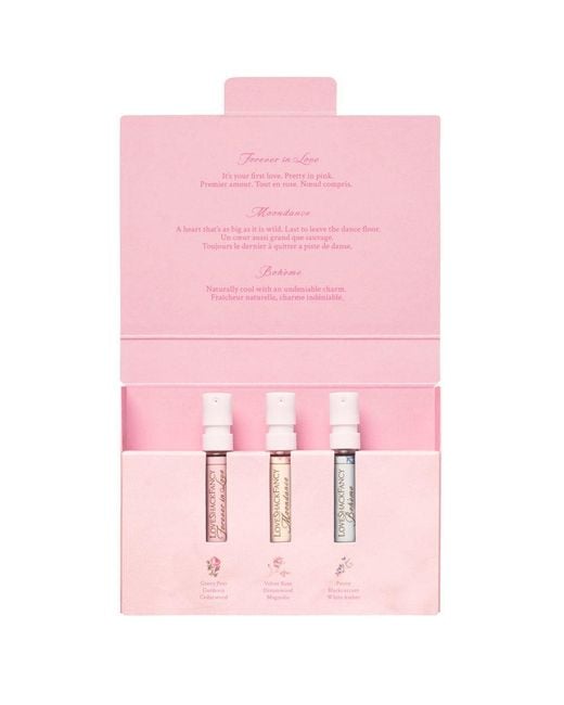 LoveShackFancy Pink Perfume Library Eau De Parfum Discovery Set