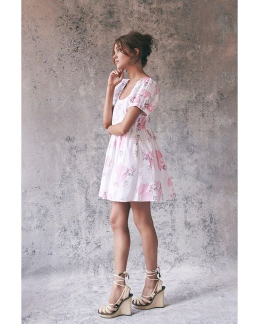 LoveShackFancy Raleigh Mini Dress | Lyst