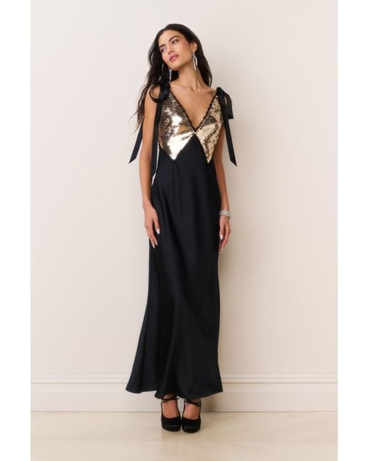 backless two piece dress LoveShackFancy | Love Halter Maxi Dress | M main image 1