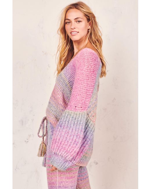 LoveShackFancy Rio Pullover in Pink | Lyst