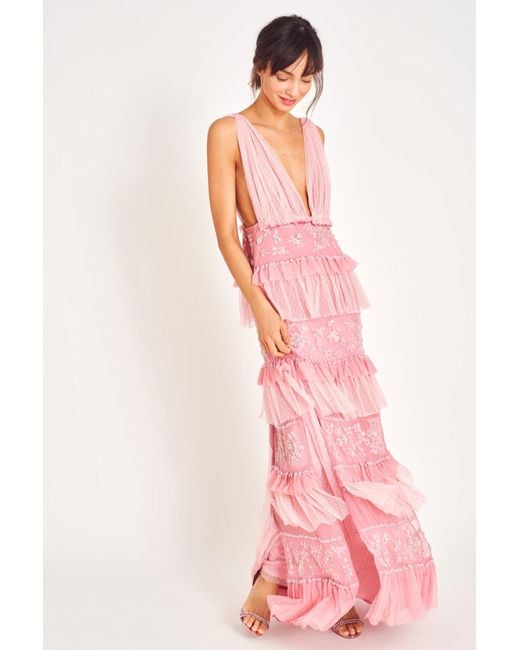 LoveShackFancy Estate Dress in Pink Lyst