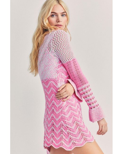 LoveShackFancy Cotton Kaelyn Mini Knit 