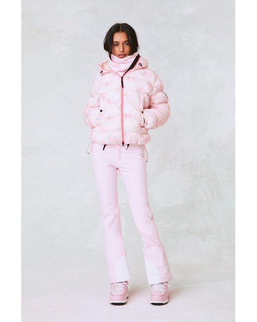 LoveShackFancy Pink Bogner X Ireen Solid Ski Pant