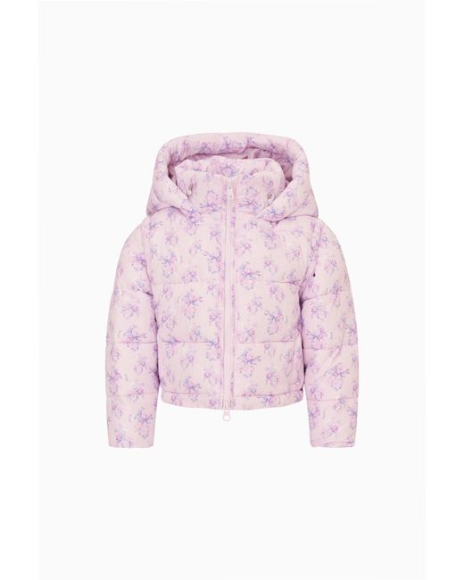 LoveShackFancy Pink Tween Moore Puffer Jacket For