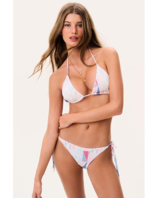 LoveShackFancy Multicolor Saoirse Patchwork Bikini For