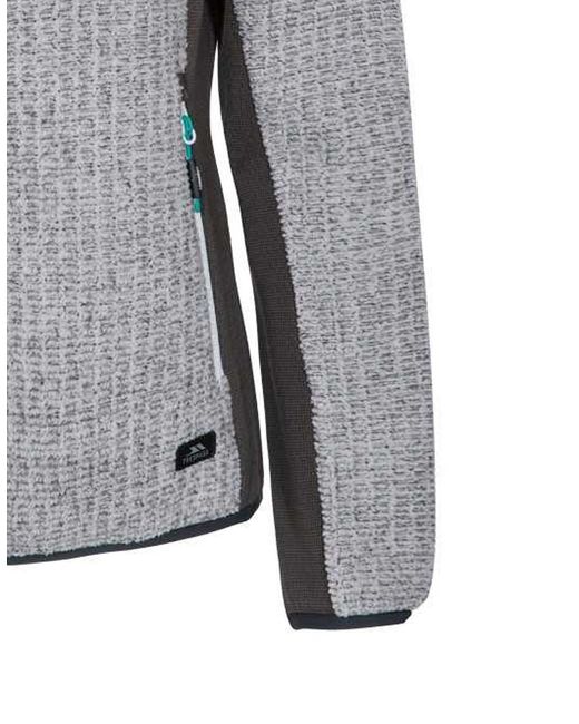Trespass Gray Ladies Liggins Fleece Jacket
