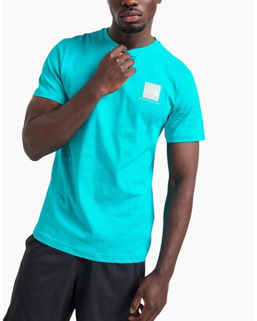 The North Face Blue T-Shirt Cotton Tee for men