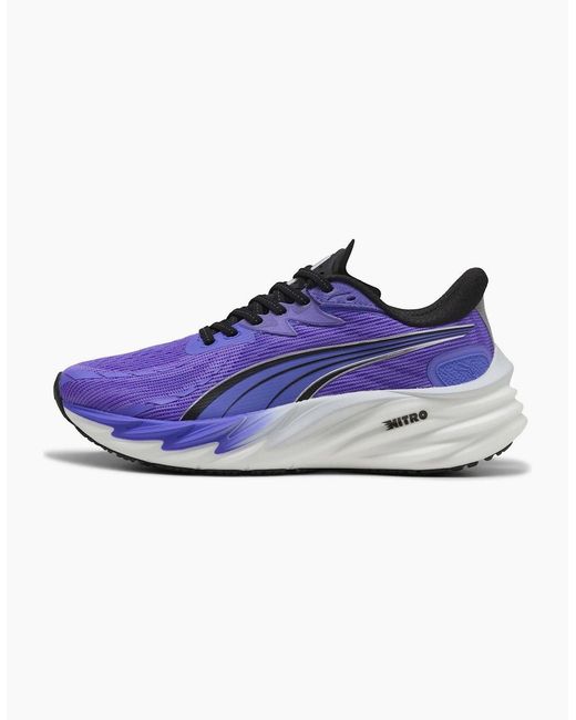 PUMA Blue Velocity Nitro 4 Everyday Neutral Road Running Shoes