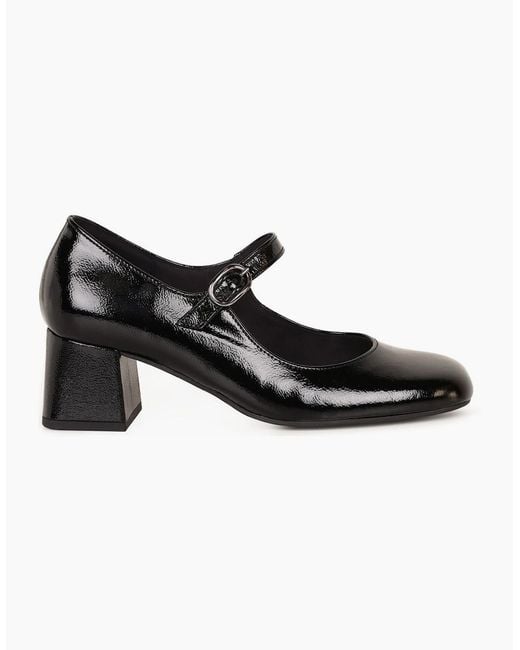 Gabor Black Glam Court Shoes