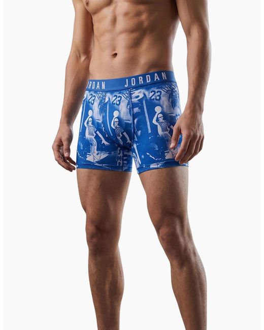 Nike Blue Boxer Brief Jordan Flight for men