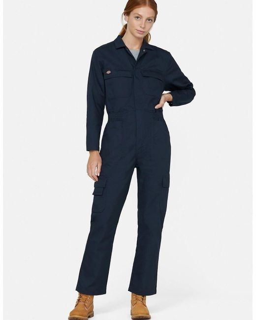Dickies Blue Everyday Polyester 'S Work Coverall