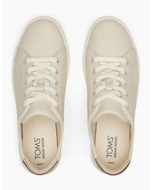 TOMS White Kameron Trainers